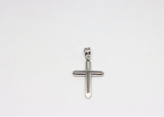 White Gold Cross