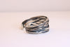 Silver Mad Cuff Vintage Bracelet