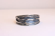  Silver Mad Cuff Vintage Bracelet