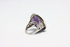 Silver Ring with Amethyst