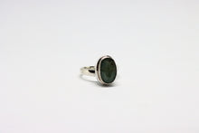  Silver Ring with gemstone