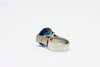 Silver Ring with blue stone