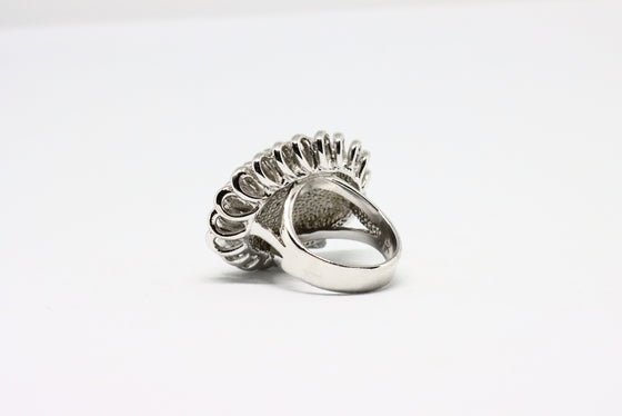 Silver Ring Flower