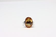  Silver Ring with citrine