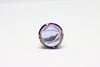 Rose Gold Plated Silver  Ring with amethyst and zircons