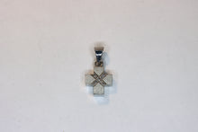  White Gold Cross with diamonds