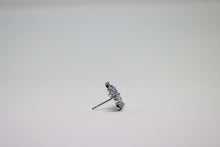  Silver Earring with amethyst