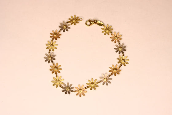 Gold Tennis Bracelet